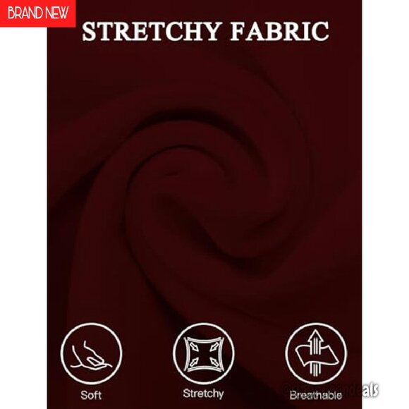 Stretch High Waist Pencil Skirt for Office Work Business Casual - Picture 7 of 8